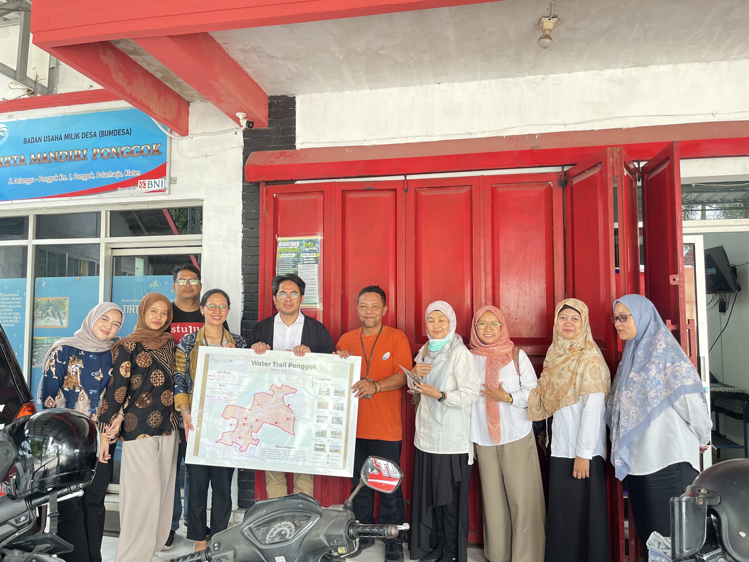 HGR Pengabdian PWK UNS Kembangkan Konsep Pariwisata Berkelanjutan di Desa Ponggok